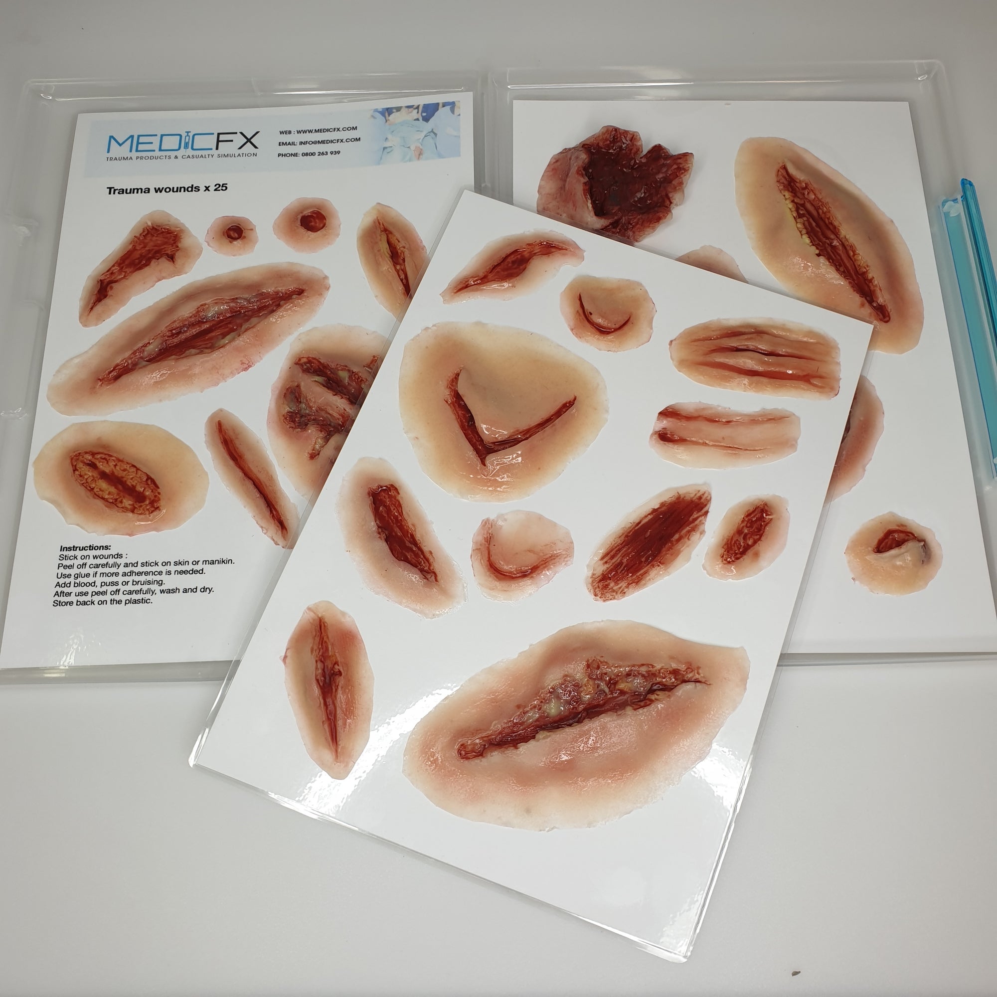 STICK-ON WOUND SHEETS