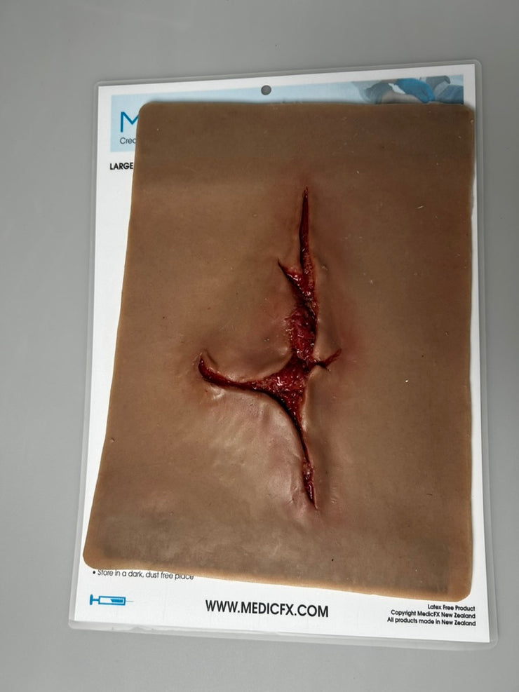 SALE- MT110 Large Laceration- TAN
