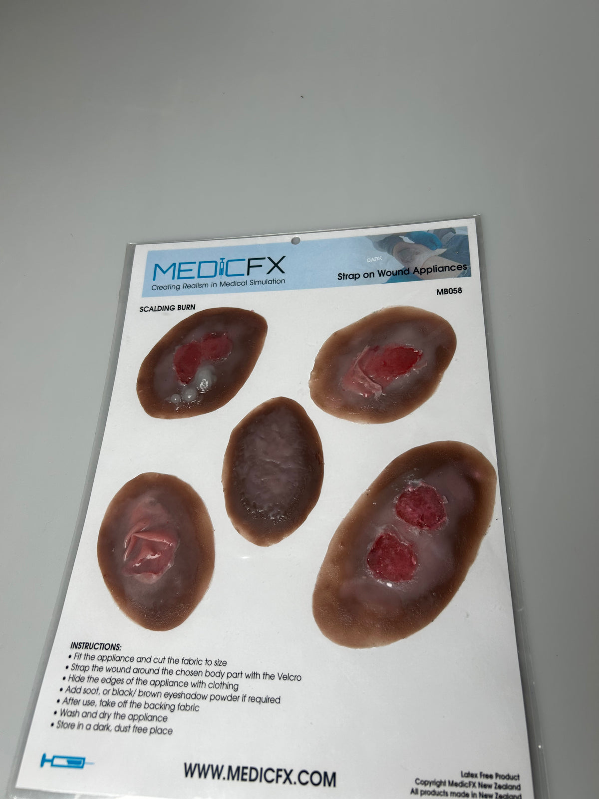 SALE- MB058 Scalding Burns- DARK