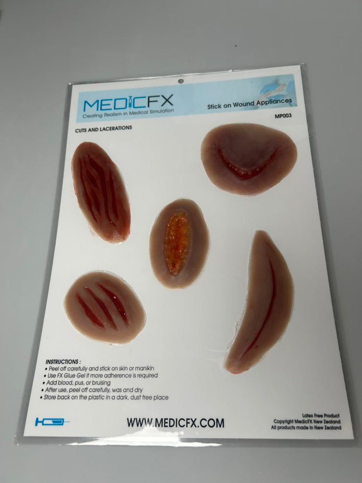 SALE- MP003 Cuts and Lacerations- TAN
