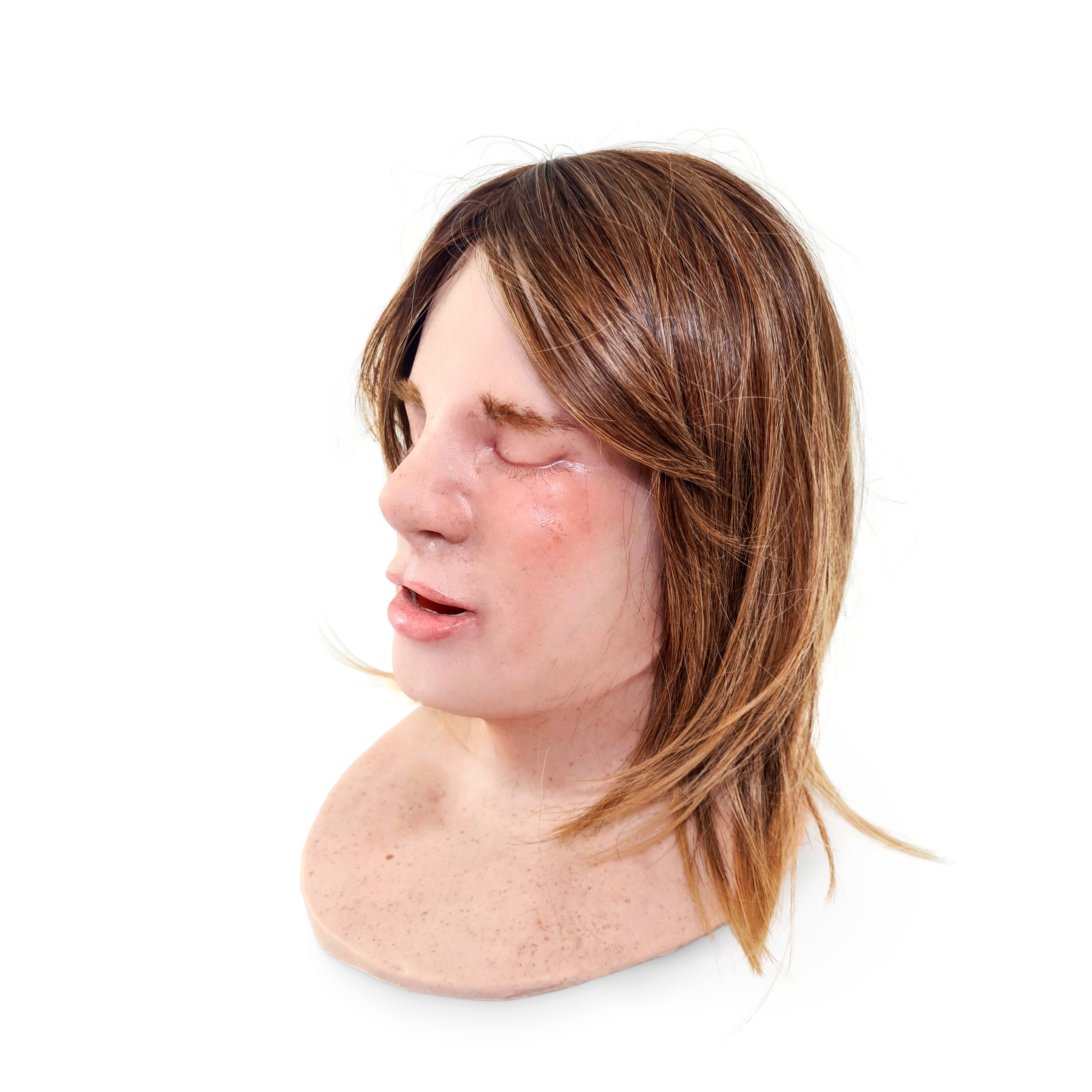 Gretle - SimMan Facial Overlay [Eyes Closed Model]