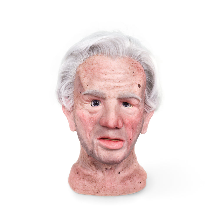 Rudie Sonneberg With Stroke - Gaumard Hal Facial Overlay