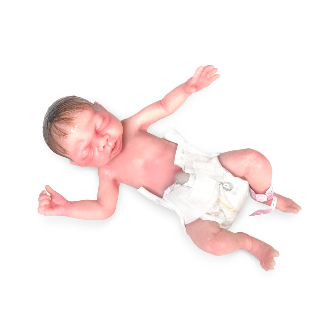 Baby Lara preemie birthing baby