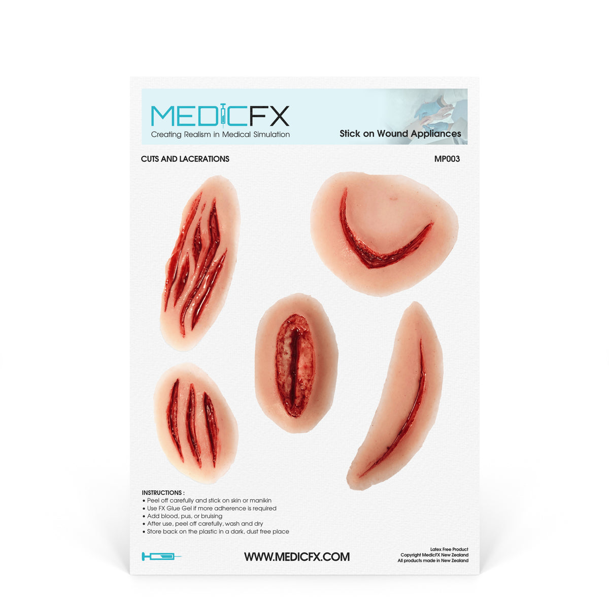 Sheet Cuts &amp; Lacerations