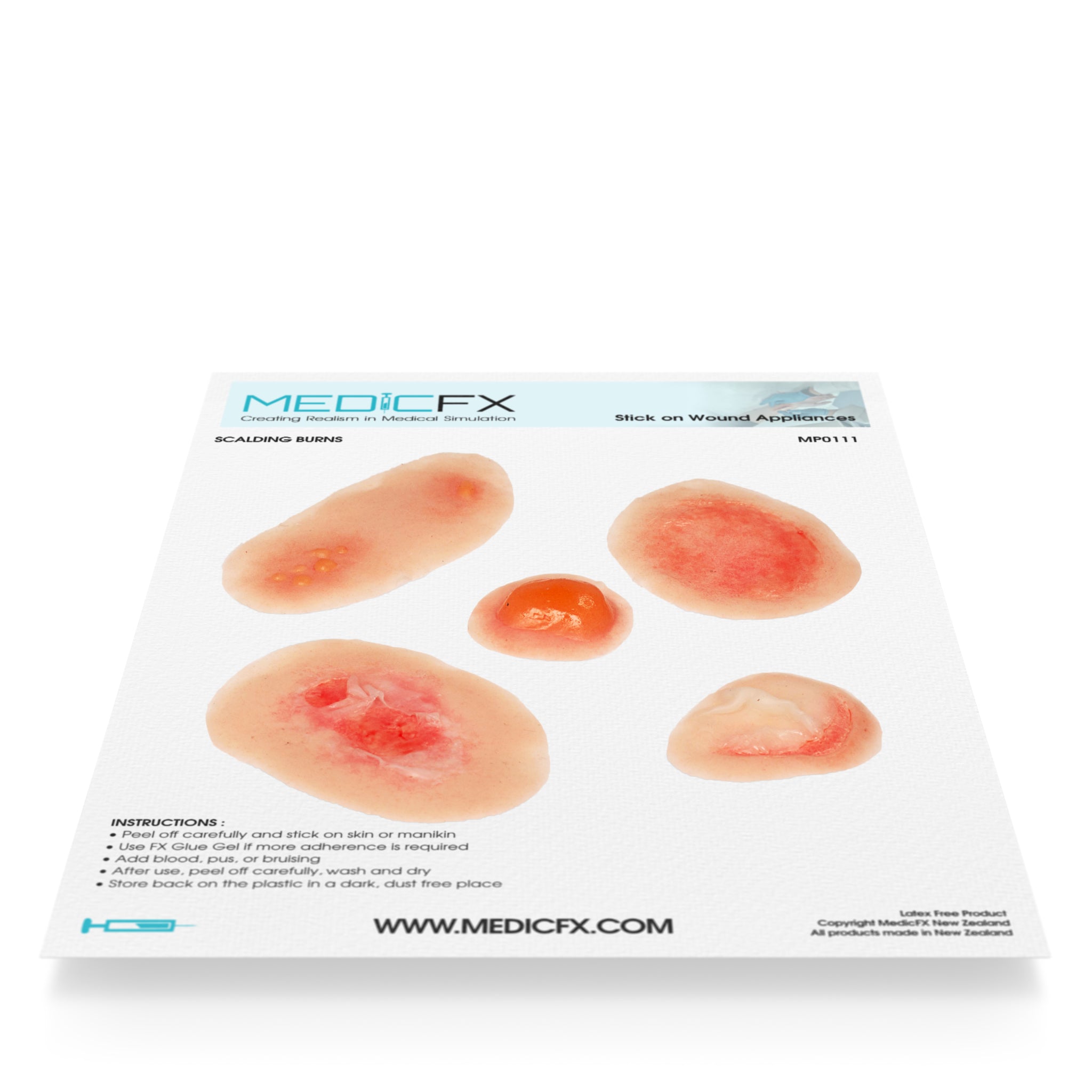 Sheet Scalding Burns