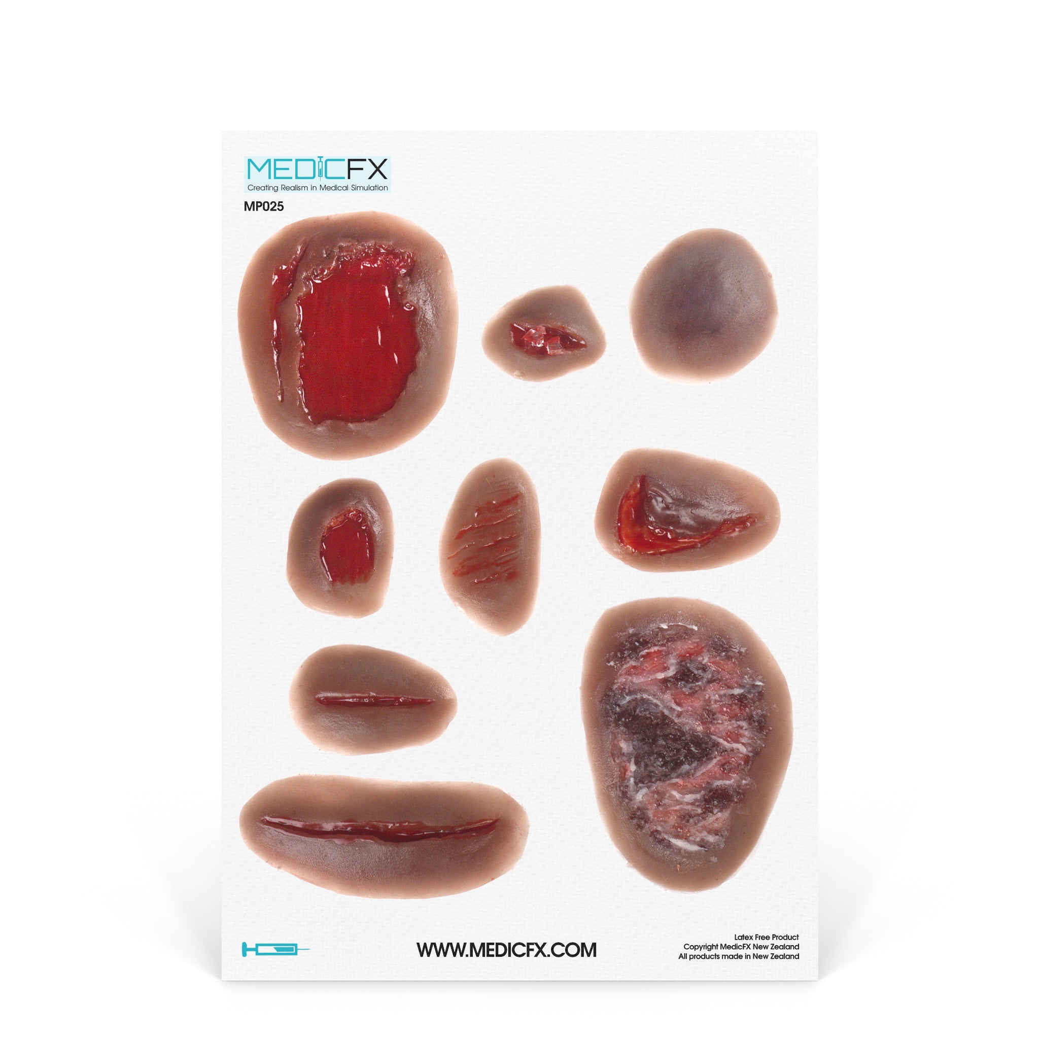 Sheet Trauma 25 Wounds