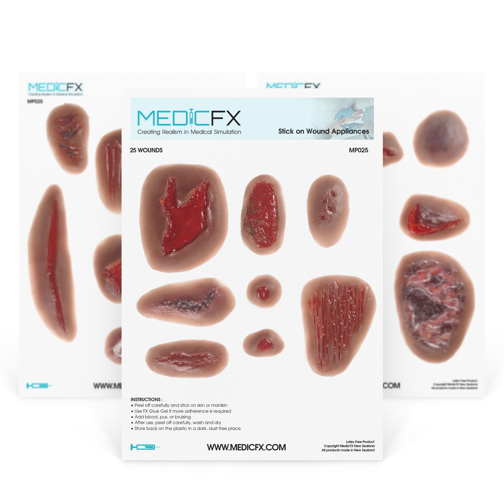 Sheet Trauma 25 Wounds