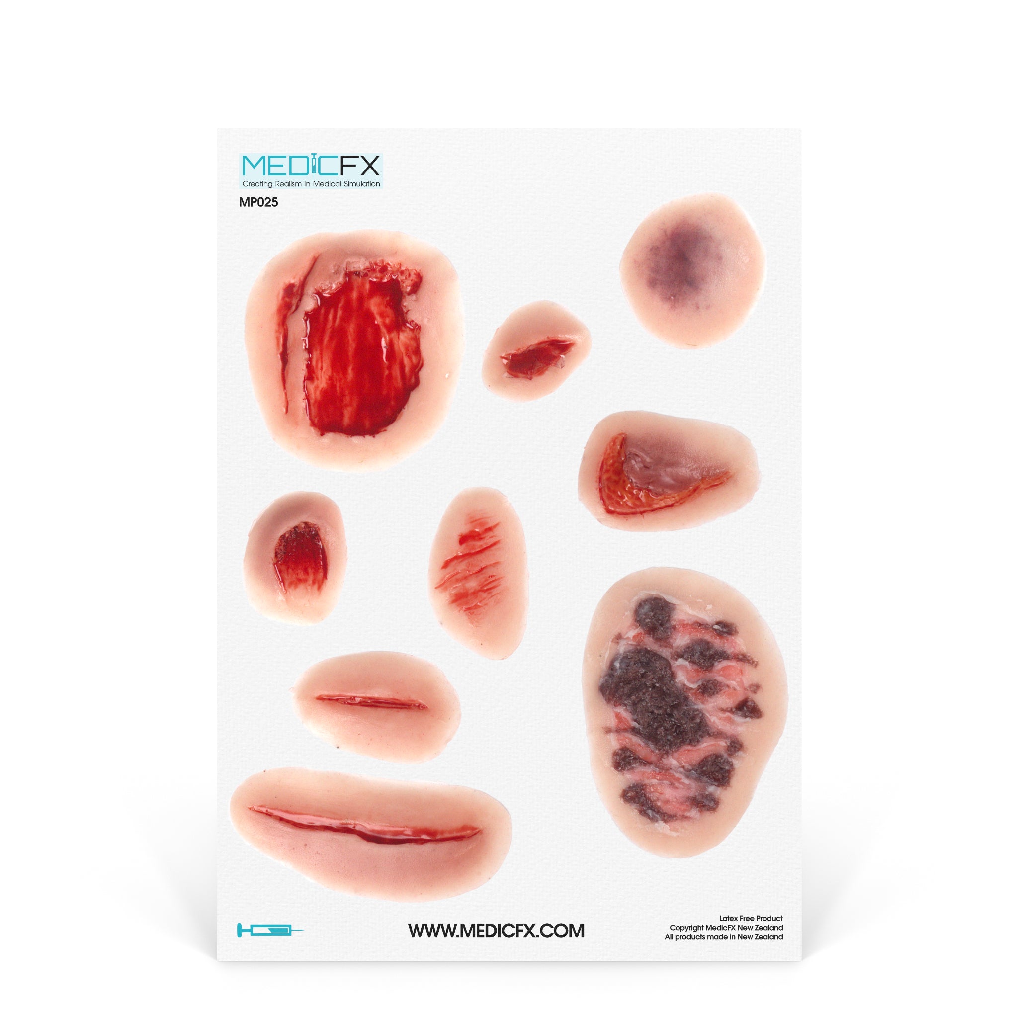Sheet Trauma 25 Wounds