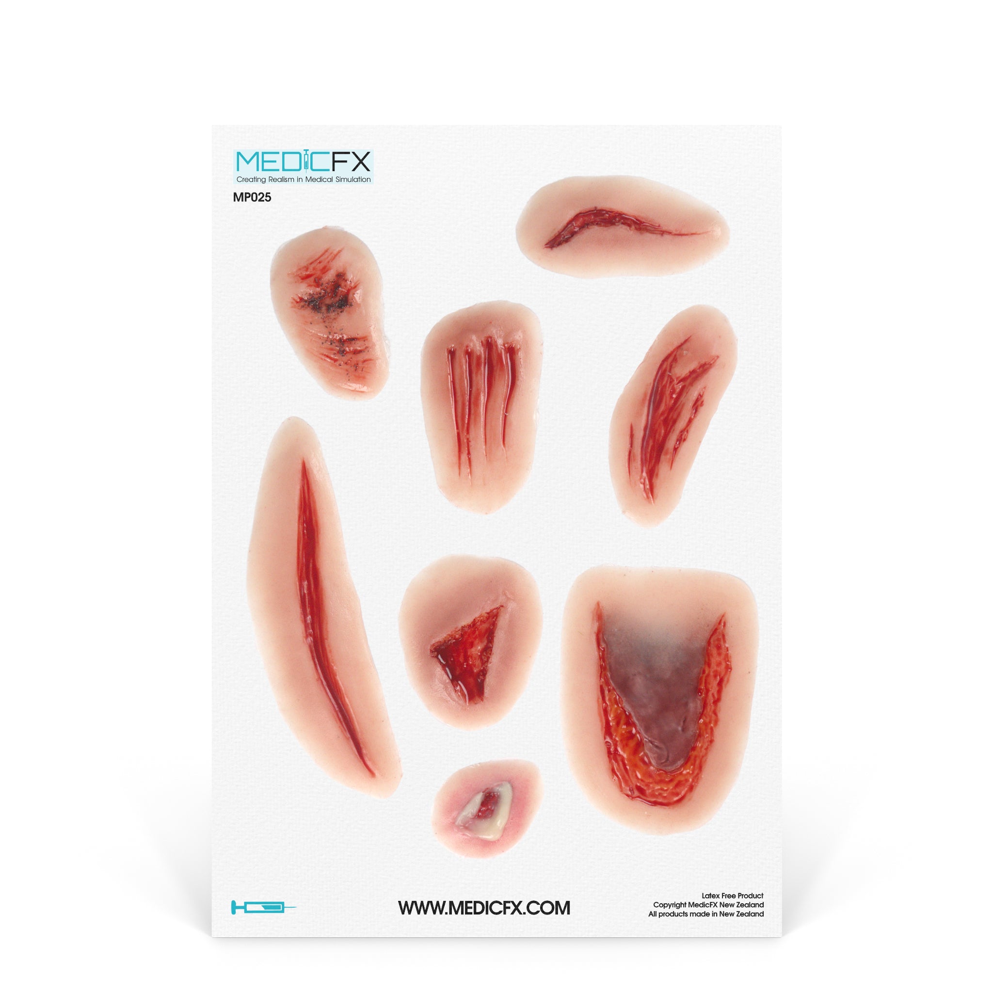 Sheet Trauma 25 Wounds