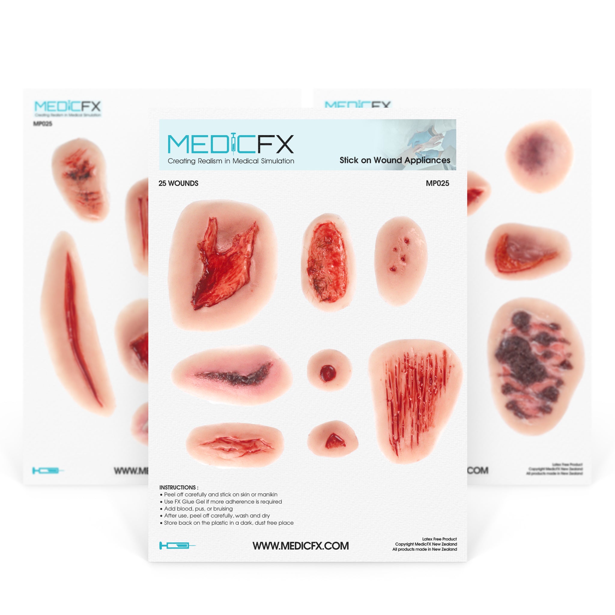 Sheet Trauma 25 Wounds