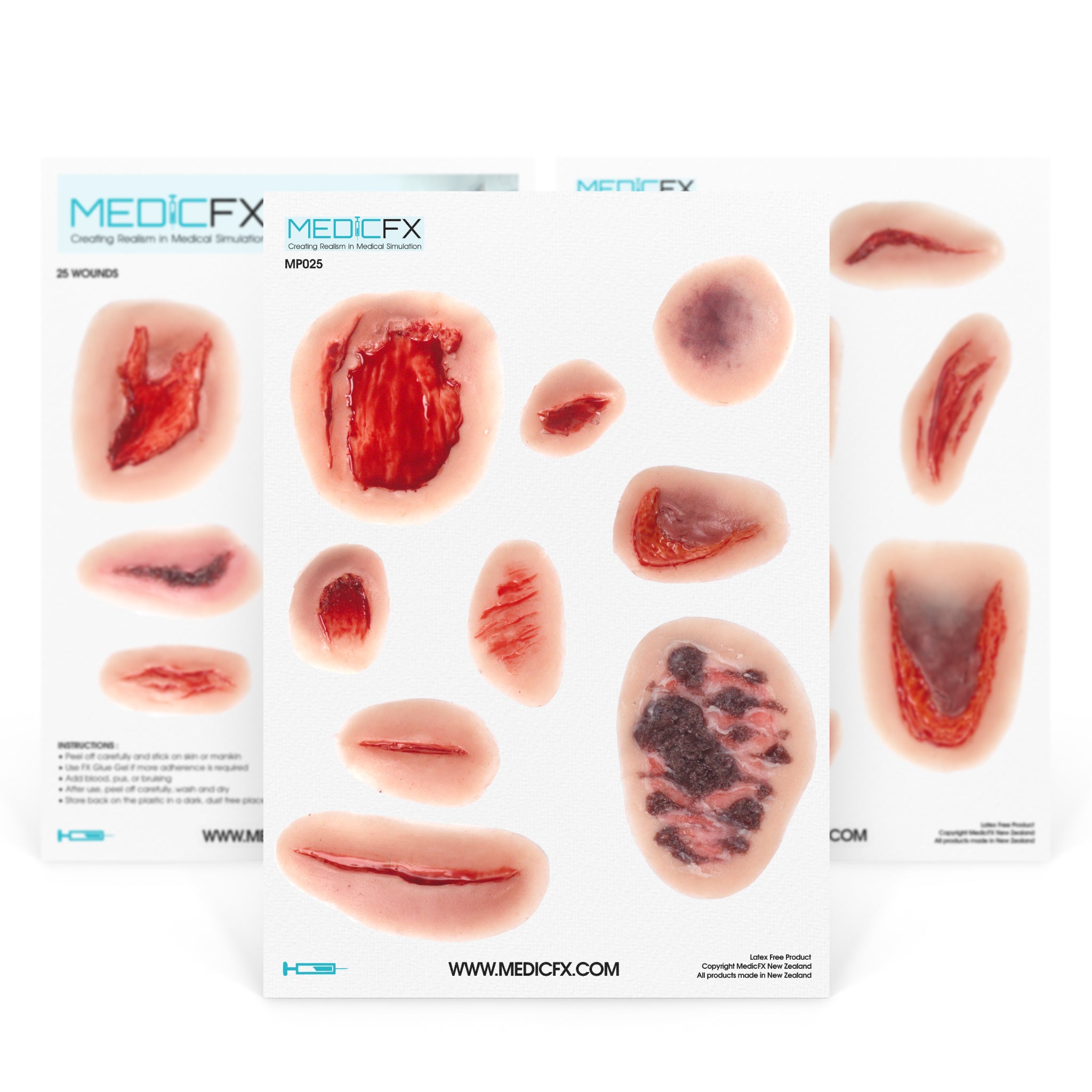 Sheet Trauma 25 Wounds