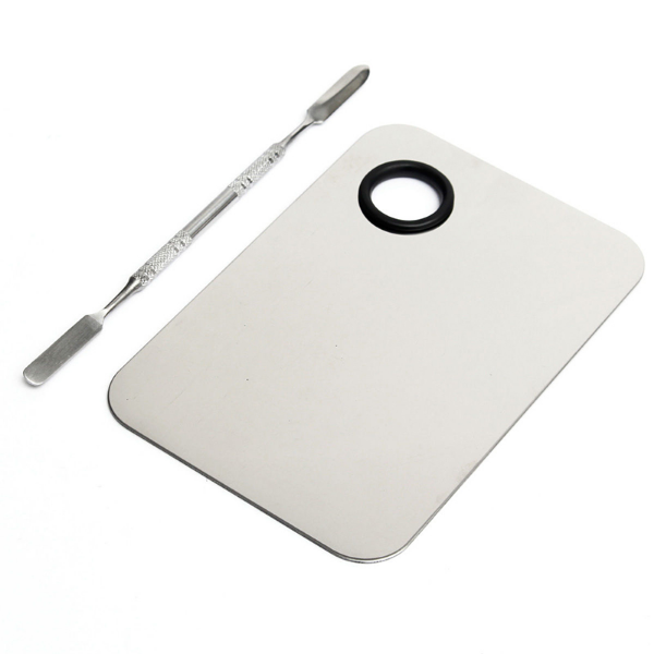 Fx Stainless Steel Mixing Palette And Spatula